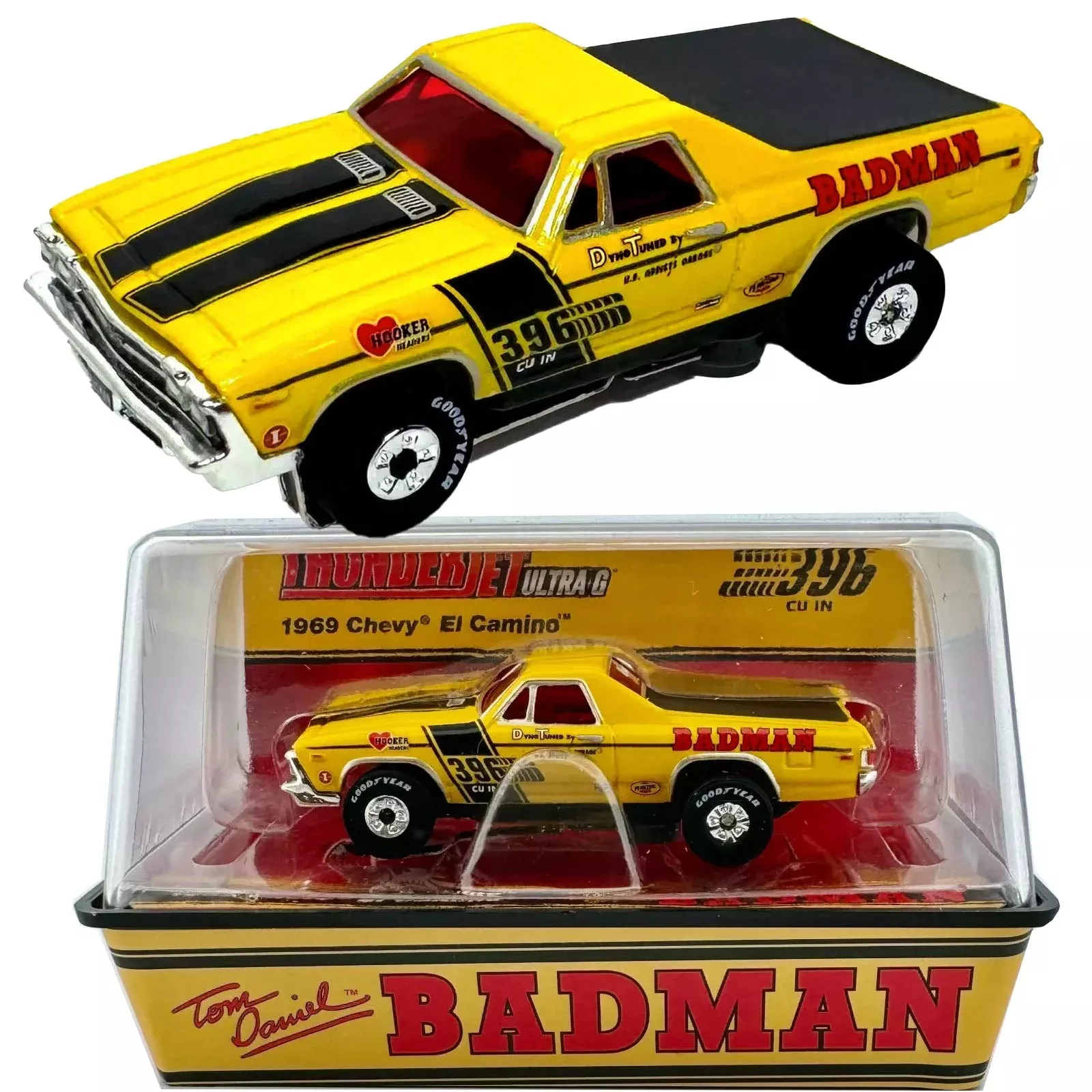Auto World '69 Chevy El Camino Badman Exclusive HO Slot Car for AFX Limited Edition