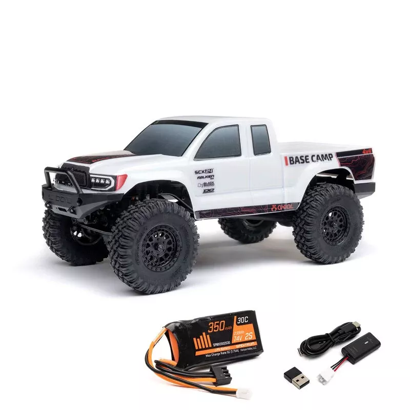 Axial - 1/24 SCX24 Base Camp 4x4 Rock Crawler Brushed RTR