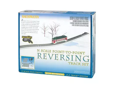 Bachmann 44847 EZ-Track Auto-Reversing System w/ Nickel Silver Rails N Scale