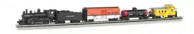 Bachmann N Scale Train Set 24133 – Whistle Stop Steam Train Set DCC & Sound (SCALE=N) Part#=160-24133