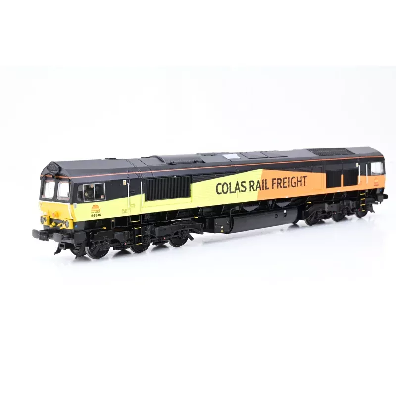 Bachmann OO Gauge 32-736 Colas Rail Freight Class 66 No.66846