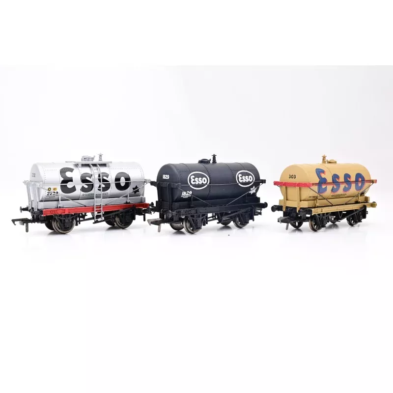 Bachmann OO Gauge 33-527 Tank Traffic Classics 'Esso' (Set of 3) - Boxed
