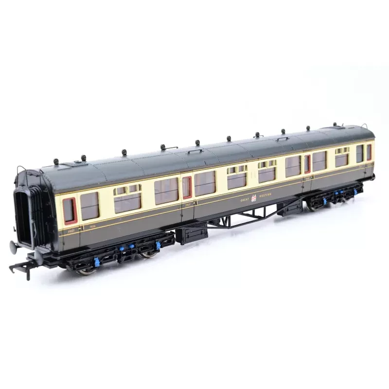 Bachmann OO Gauge 34-127 Collett 1st/3rd Choc/Cream Great Western No.7026