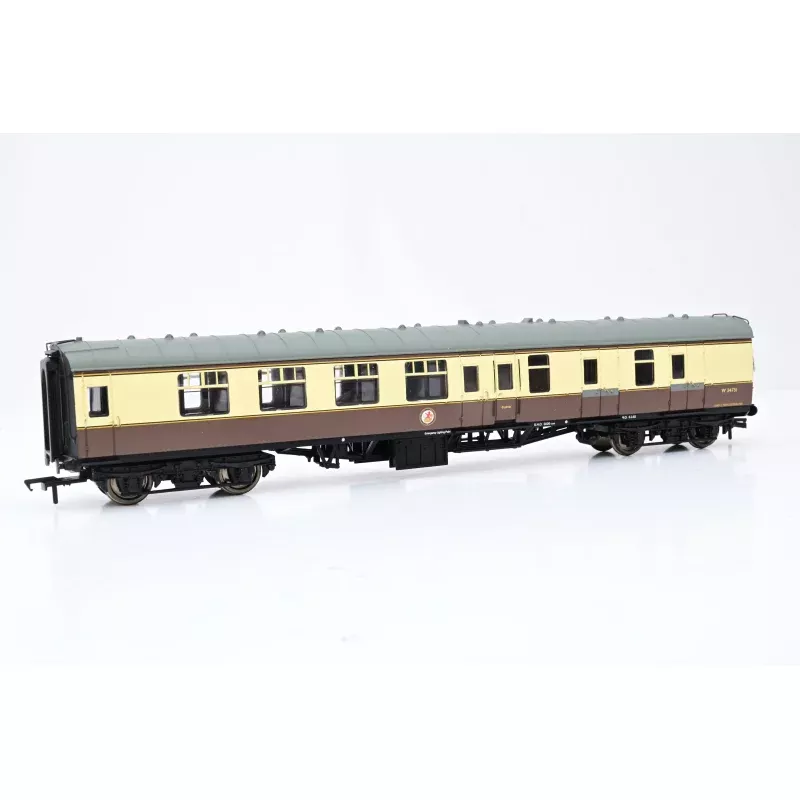 Bachmann OO Gauge 39-079A BR Mk1 BSK Brake Second Corridor WR Chocolate & Cream No.W34751 - Boxed