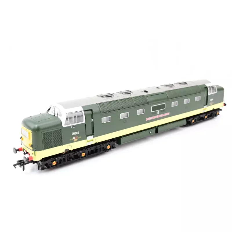 Bachmann OO Guage 32-525 Class 55 Deltic Queens Own Highlander BR Two Tone Green No.D9004 - Boxed