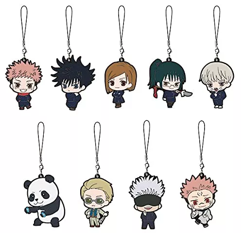 BANDAI CANDY - Jujutsu Kaisen Capsule Rubber Mascot 02 18Pack Box