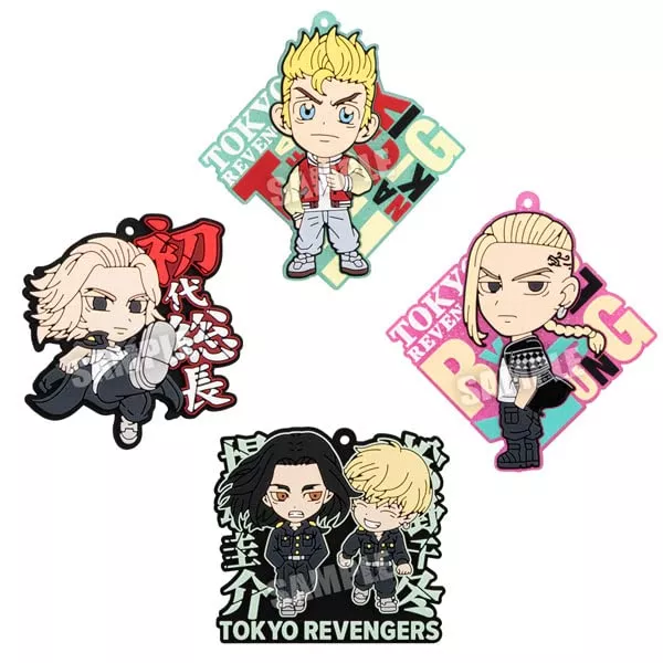 BANDAI CANDY Tokyo Revengers Rubber Variation 12Pack Box Candy Toy