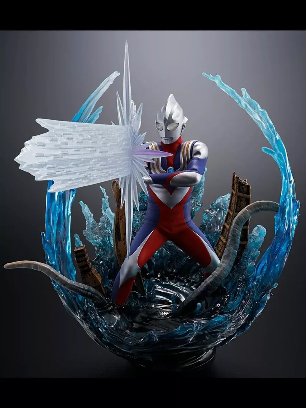 BANDAI Figuarts Zero Extra Battle Ultraman Tiga Multi Type Figure