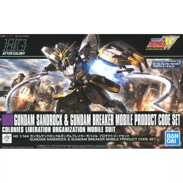 Bandai Gundam HG Colonies Liberation XXXG-01SR Gundam Sandrock Model Kit