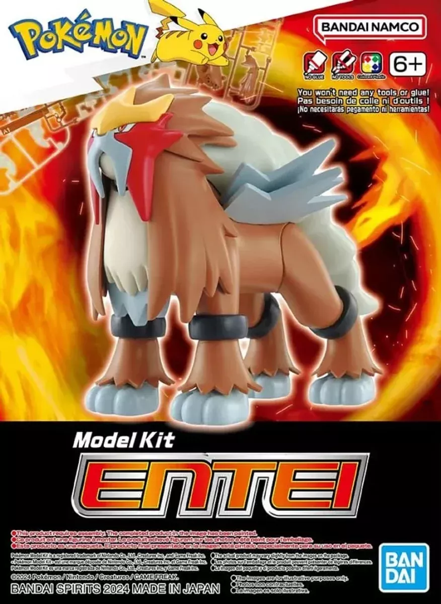 Bandai Pokemon Entei Hobby Model Kit