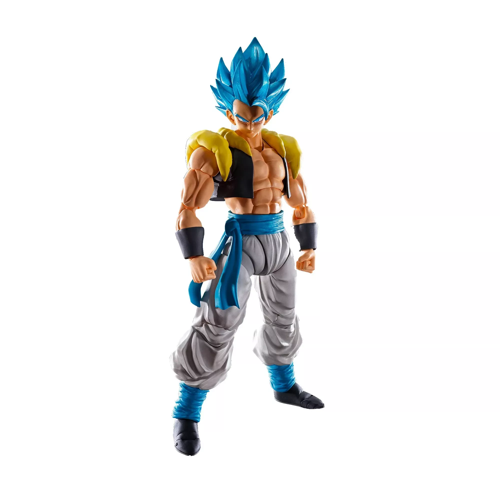 BANDAI - S.H. Figuarts Super Saiyan Blue Gogeta Figure - Dragon Ball Super: Broly