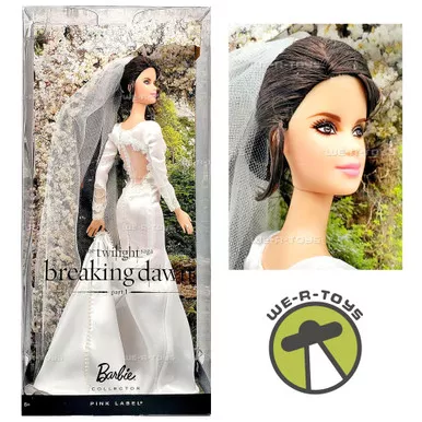 Barbie as Bella in The Twilight Saga Breaking Dawn Part 1 Pink Label Doll T7653
