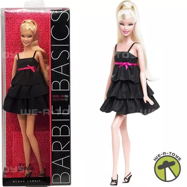 Barbie Basics Doll Model No. 06 Collection 1.5 Black Label Mattel T2165