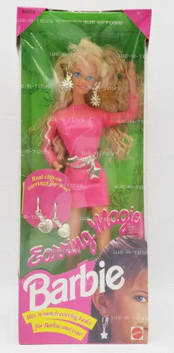 Barbie Earring Magic Doll 1992 Mattel No. 7014 NRFB