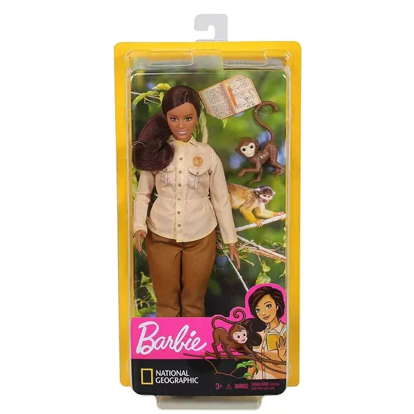 Barbie National Geographic Wildlife Conservationist 12 Inch Doll