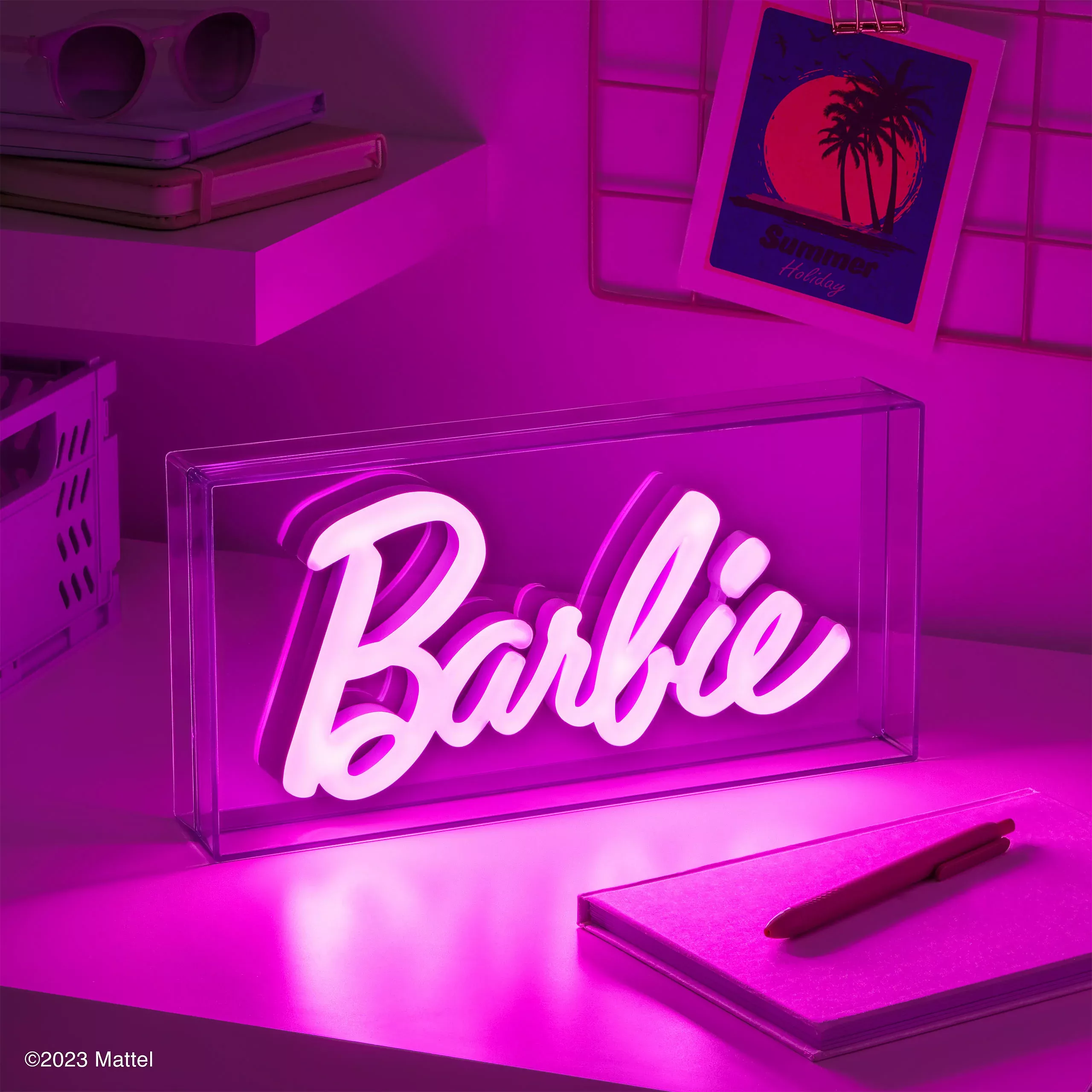 Barbie - Neon Logo Lamp