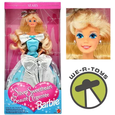 Barbie Silver Sweetheart Beaute Argentee Doll Sears Limited Edition Mattel 12410