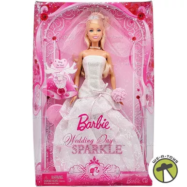 Barbie Wedding Day Sparkle Bride Doll Mattel N4970