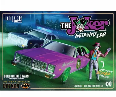 Batman The Joker Getaway Car 1:25 Scale Model Kit MPC Round 2 Models