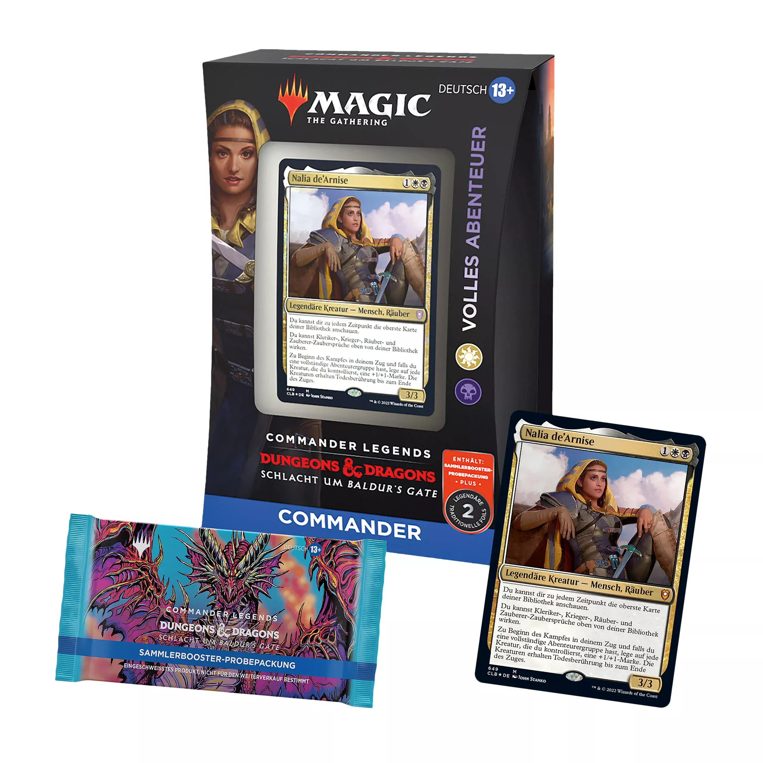 Battle for Baldur's Gate - Full Adventure Commander Deck - Magic The Gathering