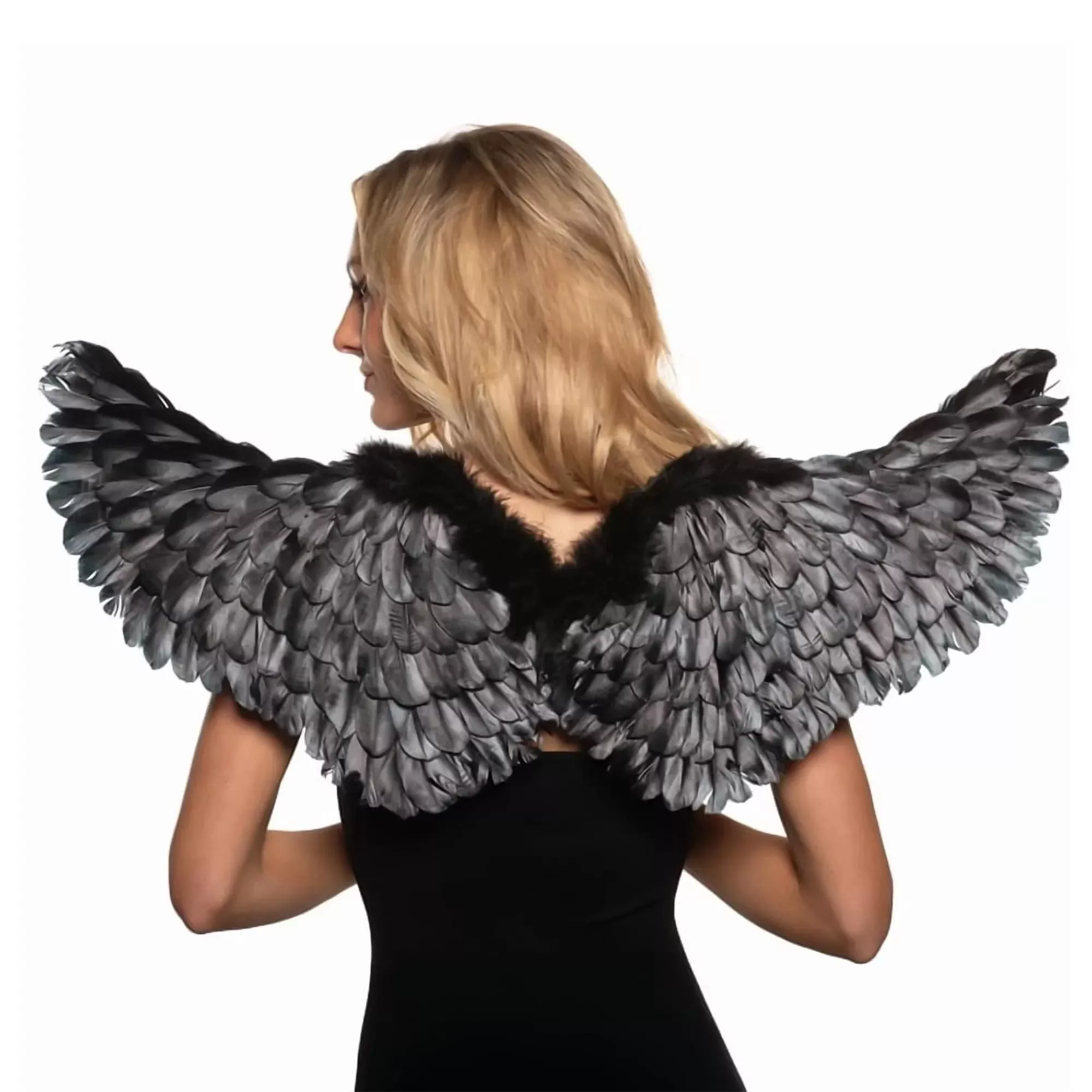 Black Dark Angel Adult Costume Wings