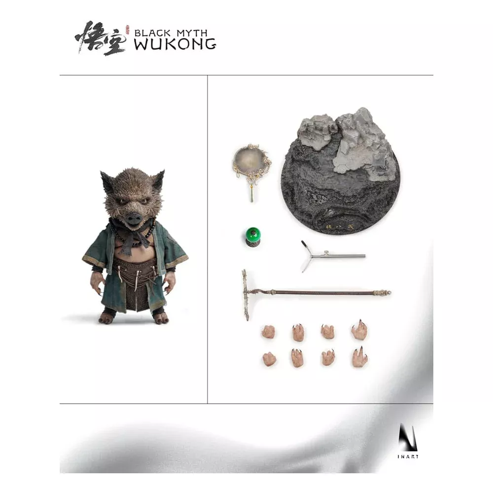 Black Myth: Wukong Action Figure 1/6 Wukong Zhu Bajie 24cm