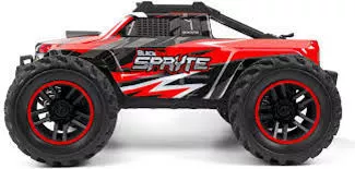 BlackZon #BLA540302 1/20 Spryte 4WD Monster Truck-Battery/Charger RED