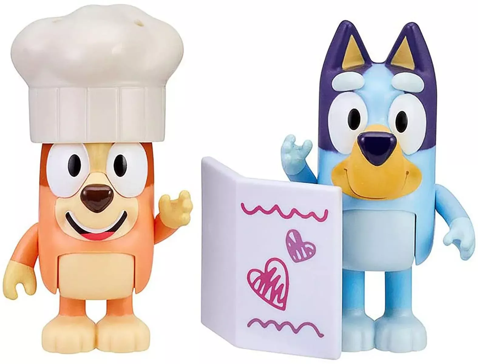 Bluey Fancy Restaurant Action Figure 2 Pack | Bluey & Bingo