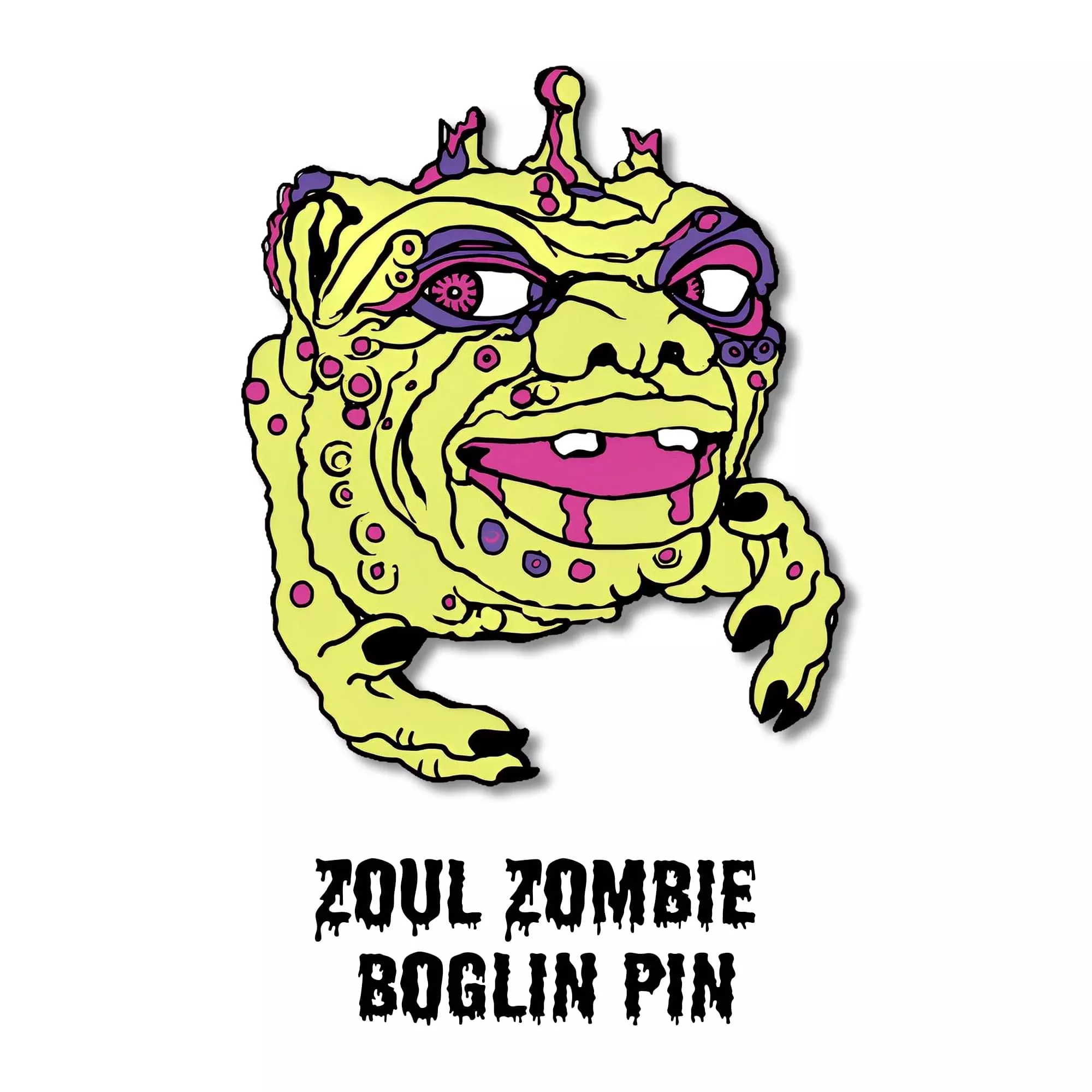 Boglins Zoul Zombie Enamel Collectible Pin