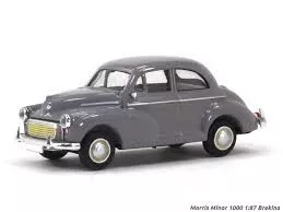 Brekina #BRE15200 1/87 Morris Minor-Grey