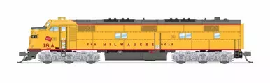Broadway Limited ~ N Scale ~ EMD E7A ~ Milwaukee Road #18B ~ DCC Sound ~ 10221