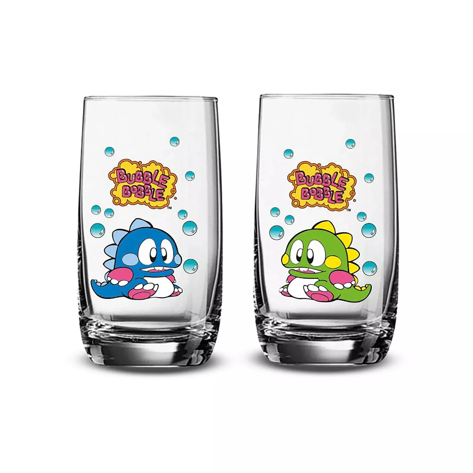 Bubble Bobble - Bub & Bob Glasses Set of 2