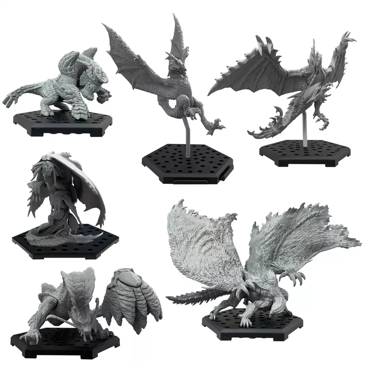 CAPCOM Figure Builder Monster Hunter Standard Model Plus Vol.23 6 Pcs + Bonus