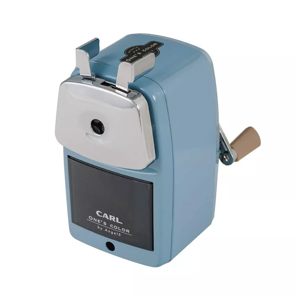 Carl Desktop Pencil Sharpener Angel 5 Royal 3 Cream Blue