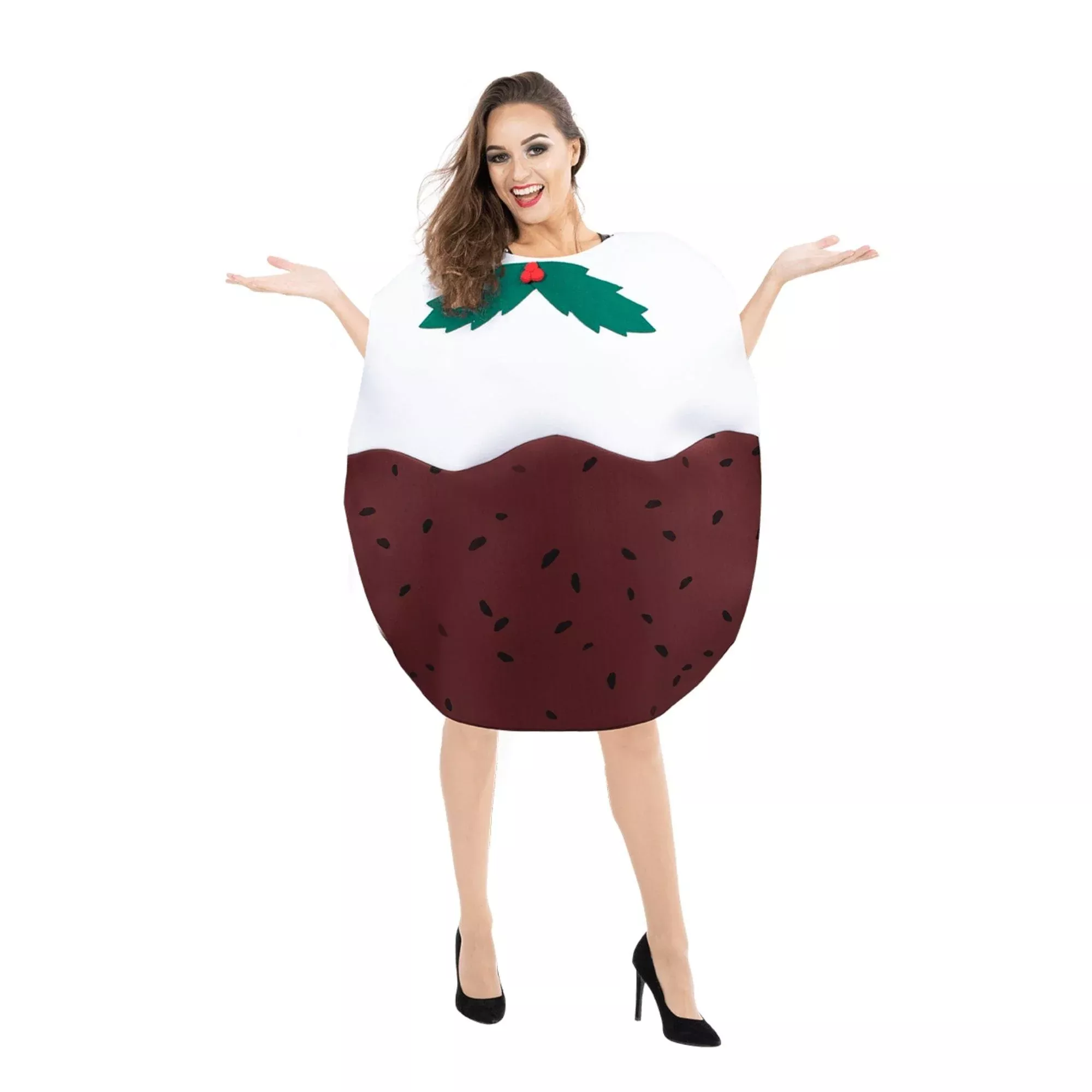 Christmas Pudding Adult Costume | One Size