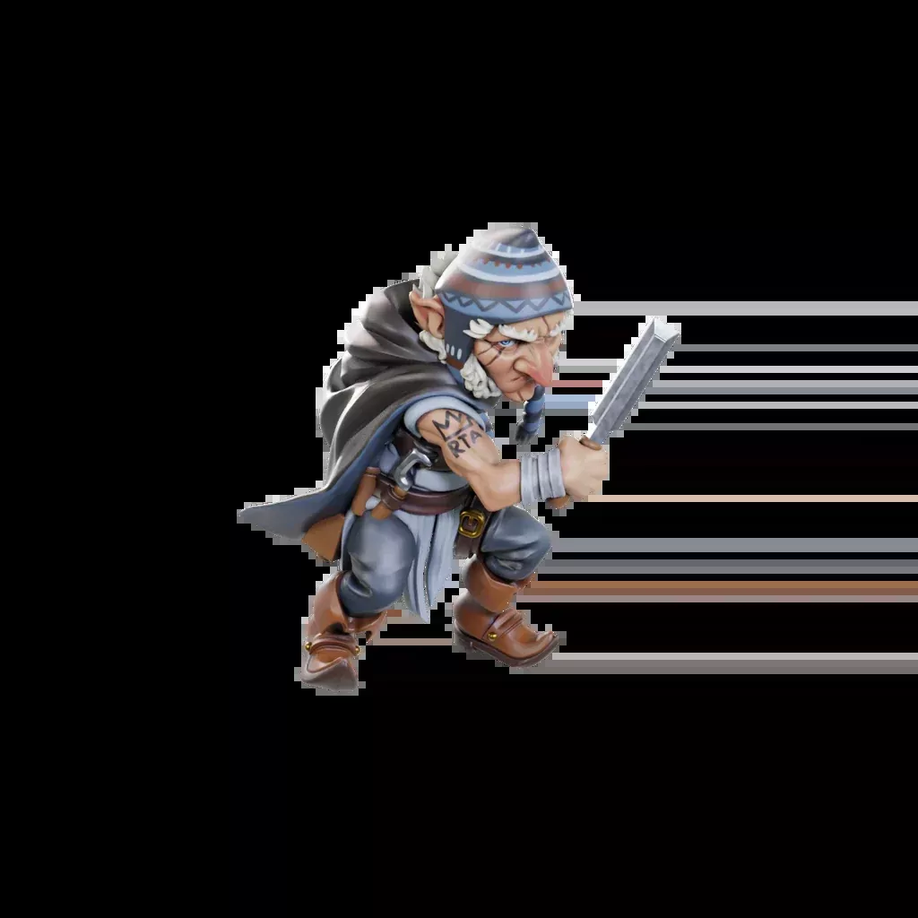 Critical Role Miniatures: W23 Chetney Pock O'Pea & Werewolf