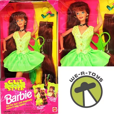Cut and Style Barbie Doll Redhead Edition 1994 Mattel 12644