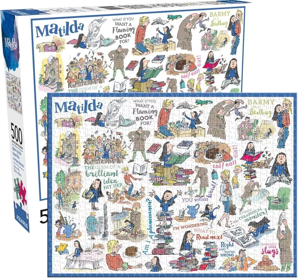 Dahl Matilda 500 Piece Jigsaw Puzzle