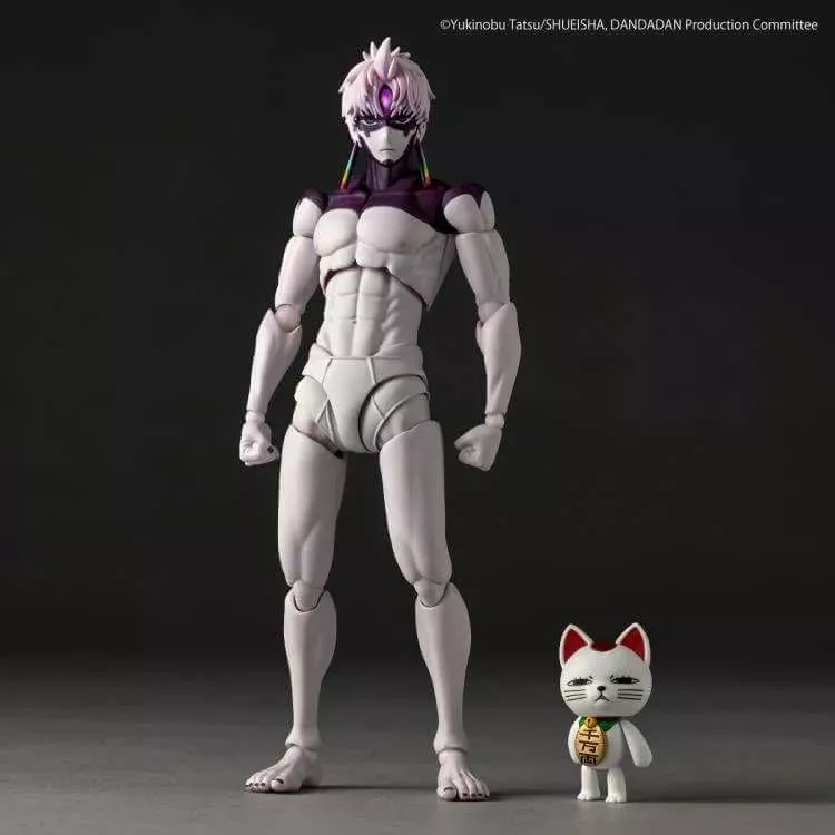 Dandadan Revoltech Action Figure Jiji Transformed 16cm