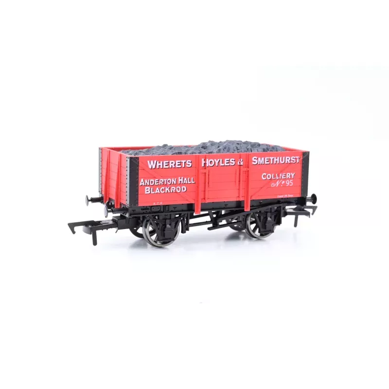Dapol OO Gauge 5 Plank Wagon Anderton Hall Colliery' No.95 - Boxed