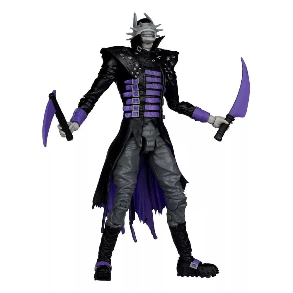 DC Multiverse Action Figure The Batman Who Laughs (B&W with accent) (Gold Label) 18cm