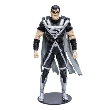 DC Multiverse Blackest Night Black Lantern Superman Action Figure McFarlane Toys
