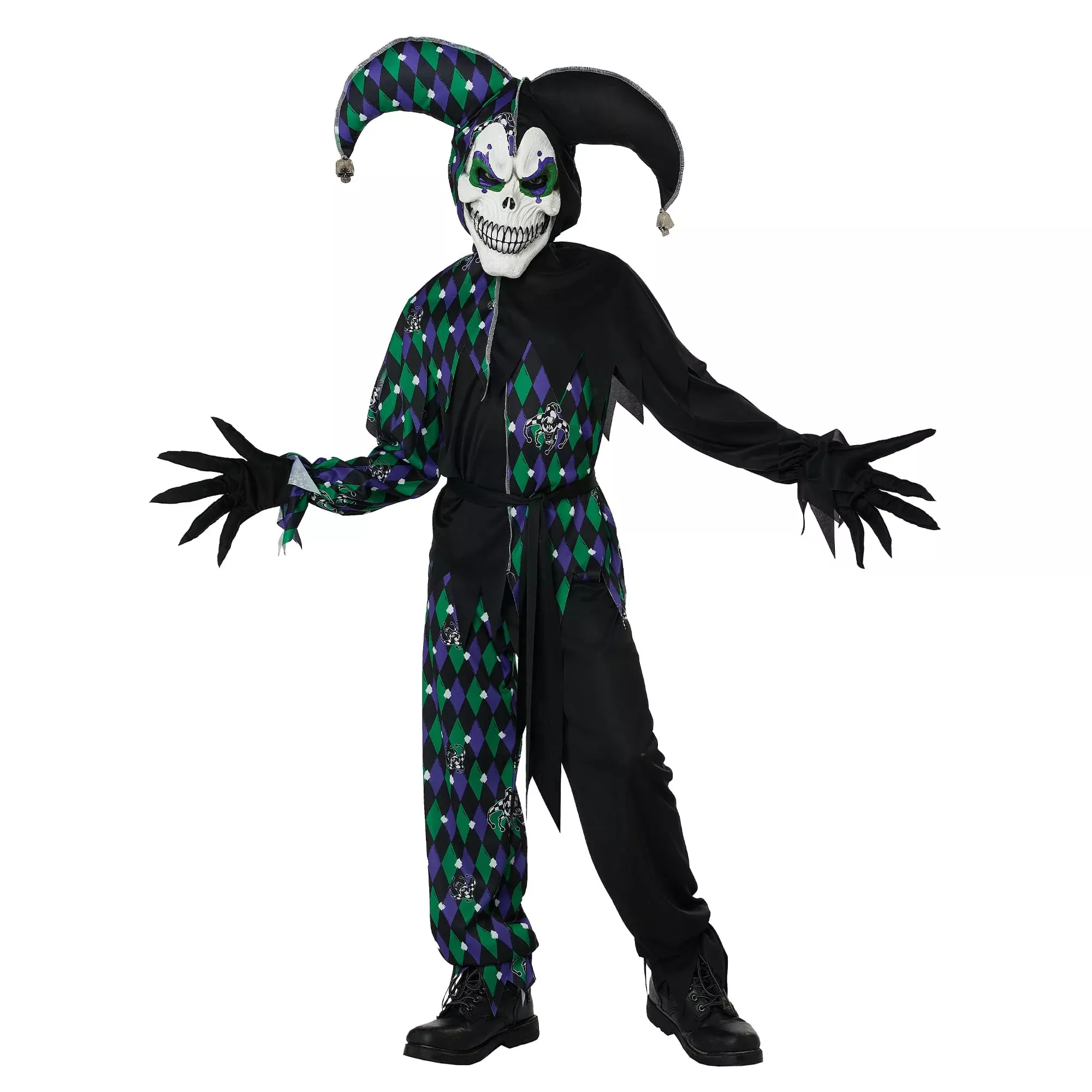 Deadly Jester Child Costume
