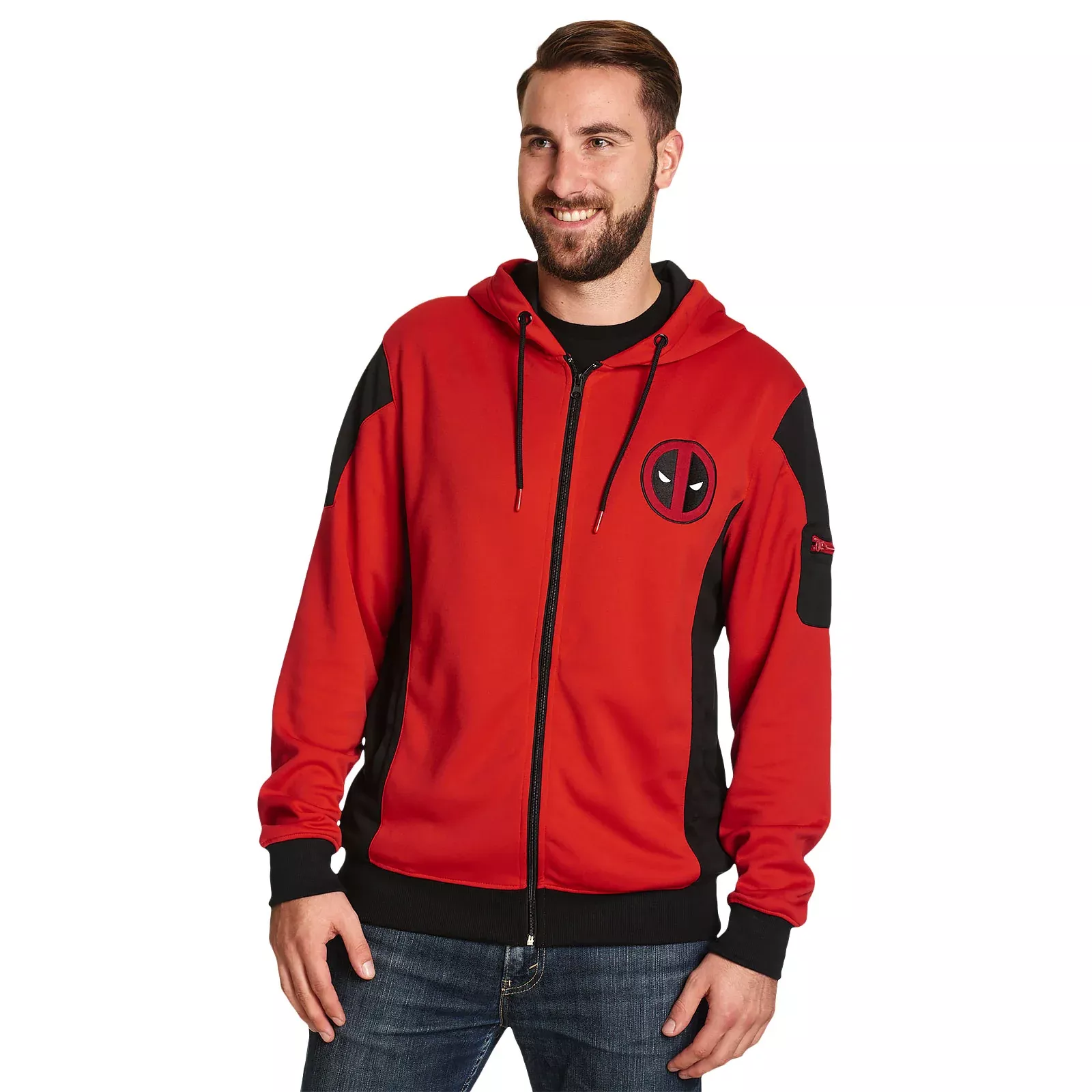 Deadpool - Logo Hoodie Red