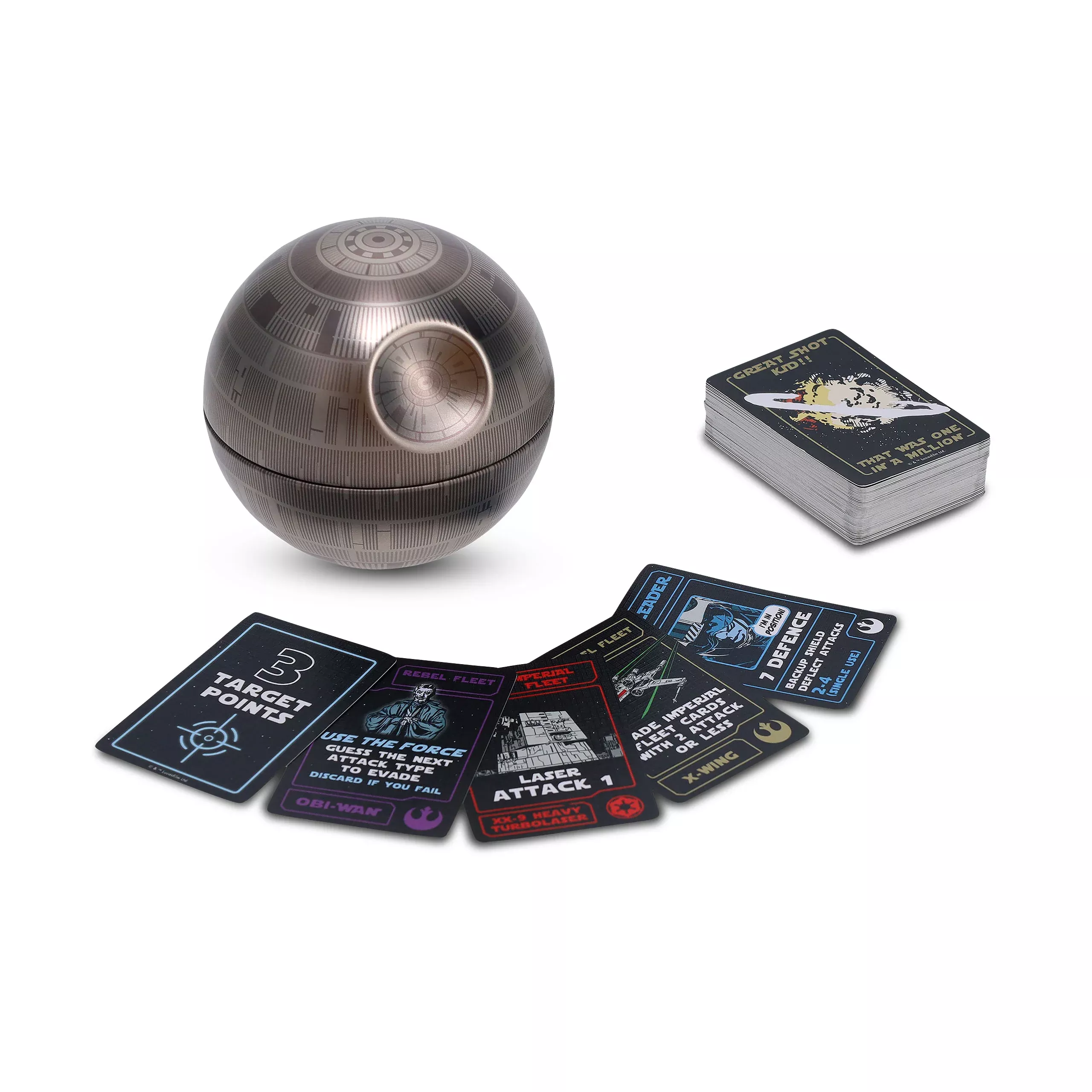 Death Star Stay on Target Card Game - Star Wars