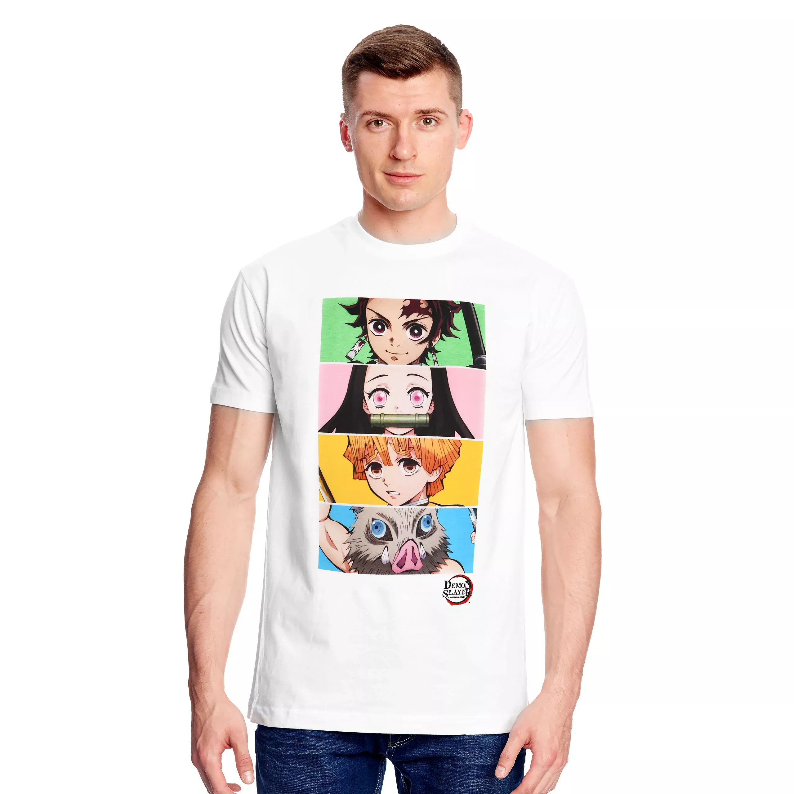 Demon Slayer - Crew T-Shirt white