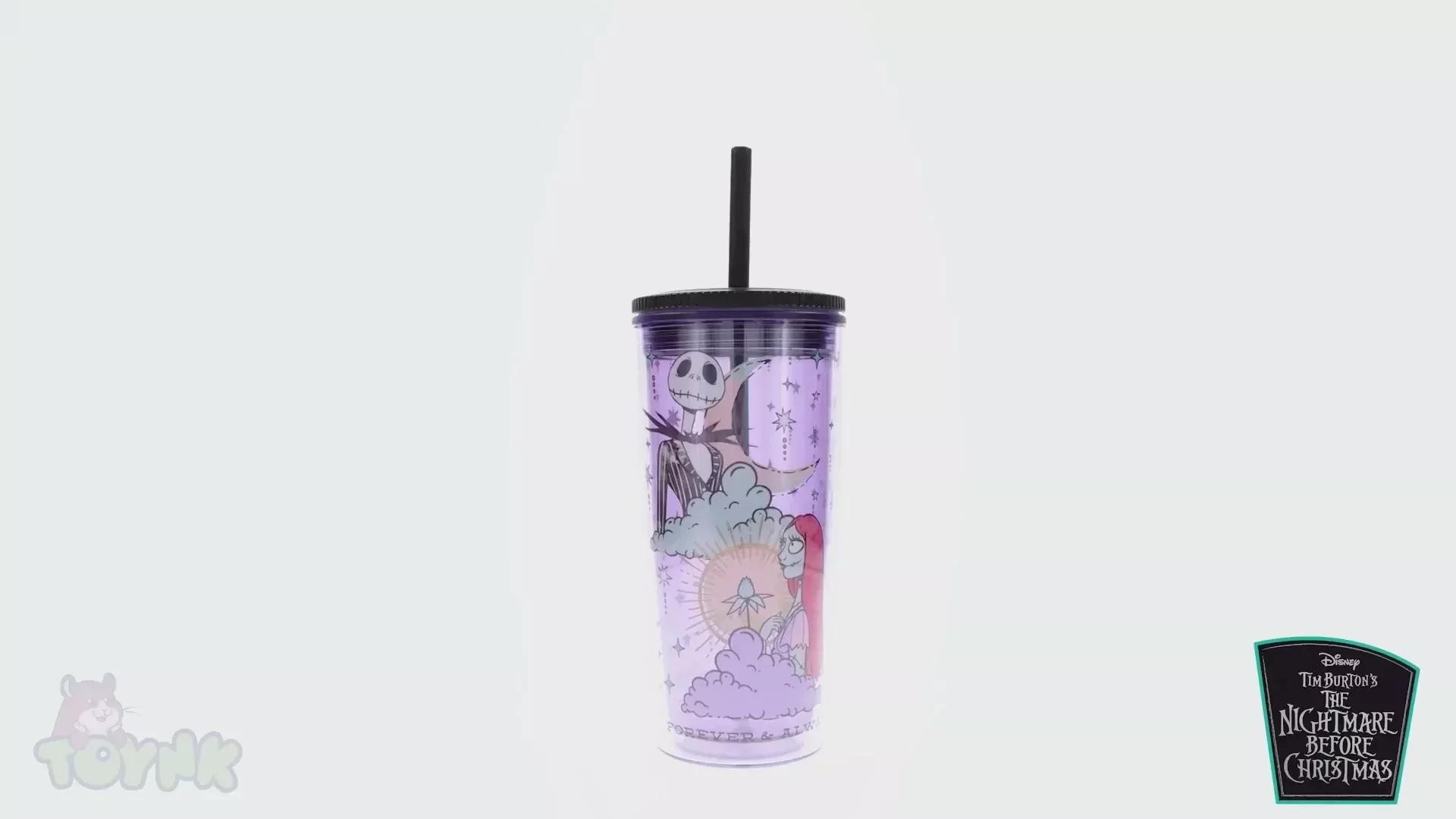 Disney The Nightmare Before Christmas "Forever and Always" 20-Ounce Tumbler