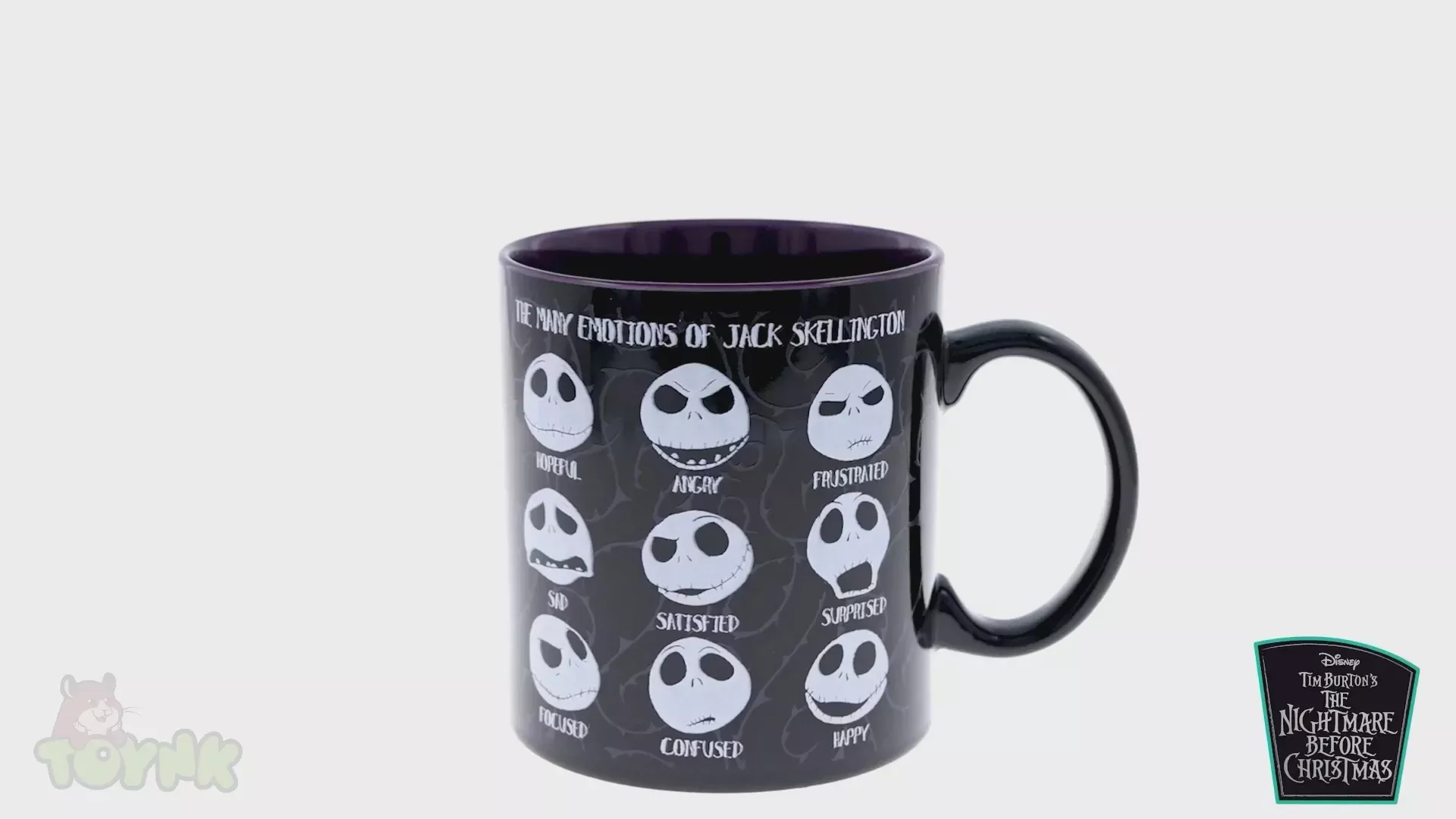 Disney The Nightmare Before Christmas Jack Emotions 20-Ounce Ceramic Mug