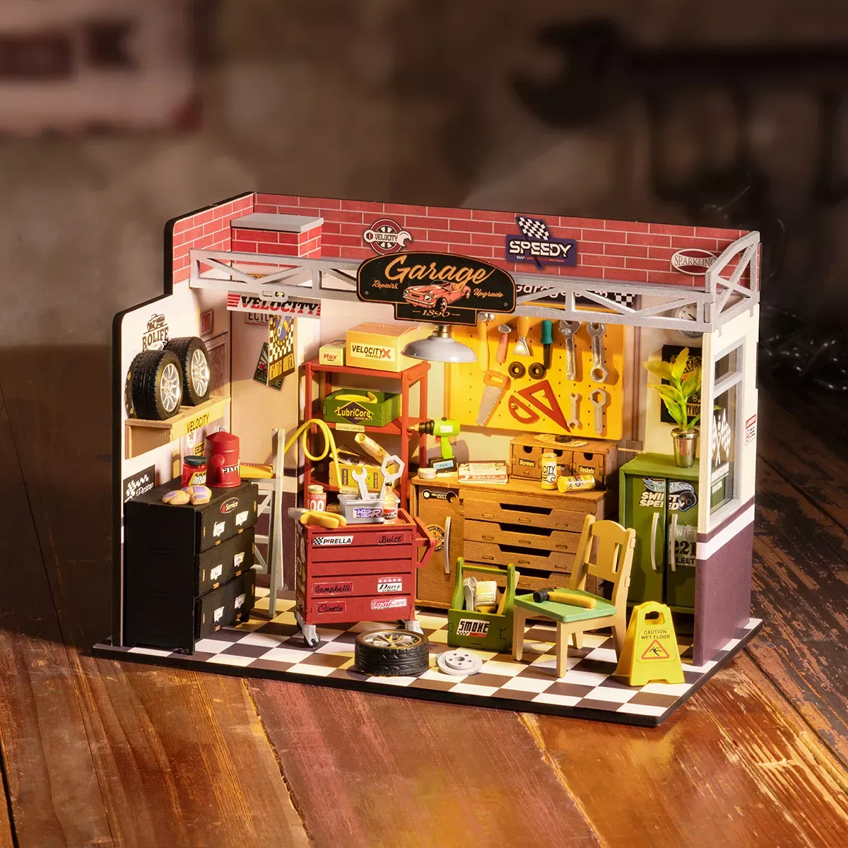 DIY MiniatureHouse Kit - Garage Workshop