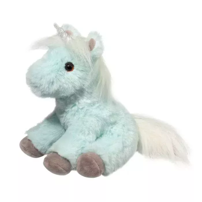 Douglas Mini Soft Bonnie Ice Blue Unicorn 6″